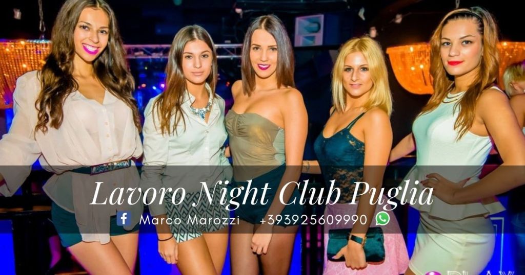 Lavoro Night Club Puglia