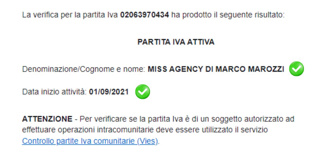 Miss agency di marco marozzi